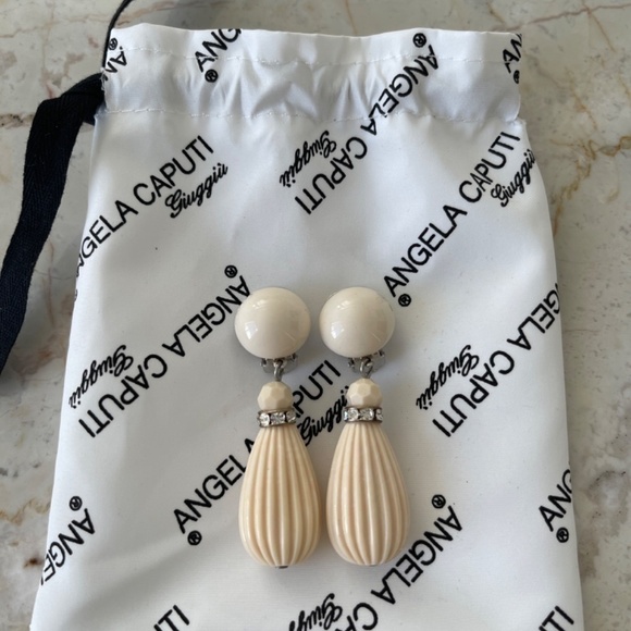 ANGELA CAPUTI CHANDELIER EARRINGS - Picture 2 of 3